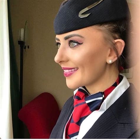 Jubilant city airways female cabin crew after they captured three drugs smugglers aboard their shanghai bound flight. Flight attendant fashion image by Douglas Anderson on ...