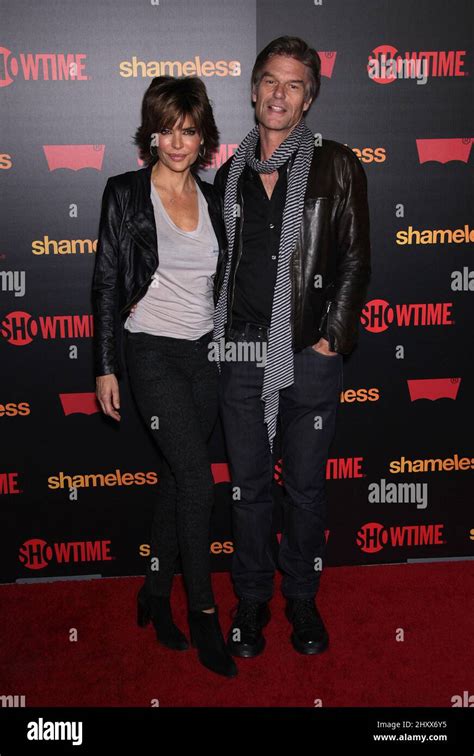 Lisa Rinna And Harry Hamlin During The Shameless Season 2 Reception