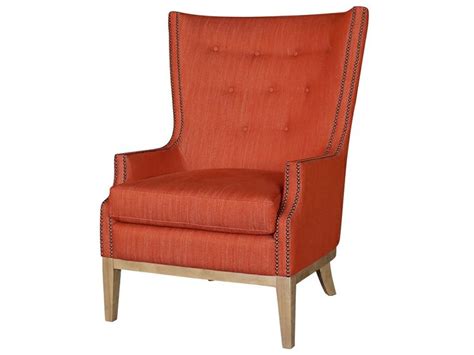 The simple silhouette of the striped. Four Hands Home Office Lillian Occasional Chair-Cottonwood ...