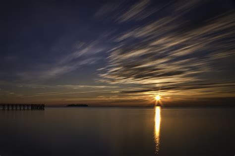 Long Exposure Sunrise At Walnut Beach Photograph By John Supan Pixels