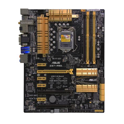 Asus Z87 Pro D Atx Intel Hdmi Usb30 Lga 1150 Desktop Dvi Dp