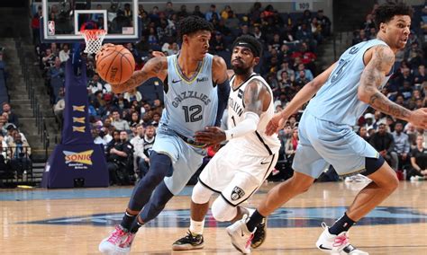 Ja Morant Takes Over For The Grizzlies In Win Vs Kyrie Irving Nets