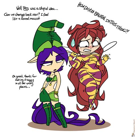 Costume Swapping By Raygirl On Deviantart