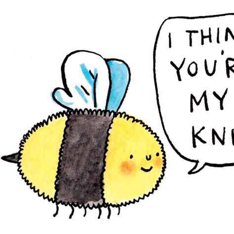 Bees Knees Humorous Greeting Cards