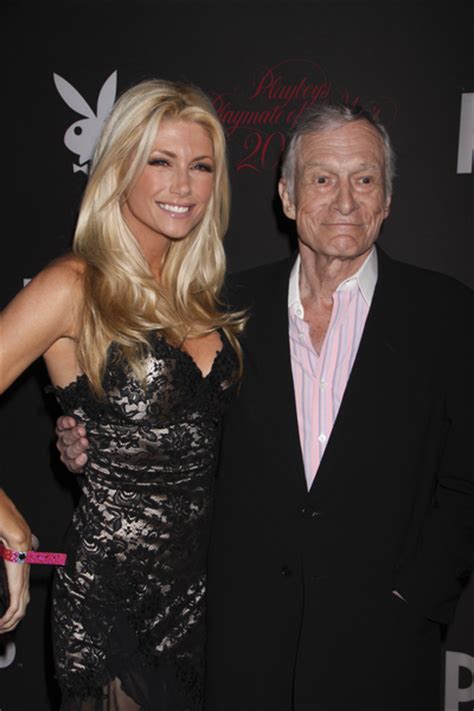 Brande Roderick And Hugh Hefner Pictures Playbabe Th Annual Playmate Of The Year Announcement