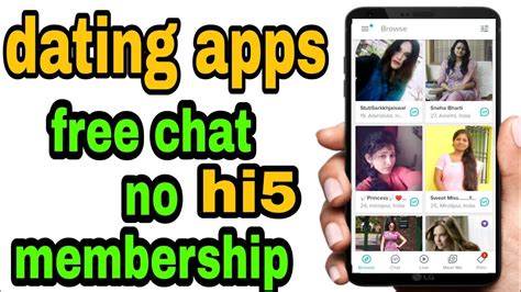 This also makes it easier to start conversations as well, in my. free dating apps | how to use hi5 dating apps | free ...