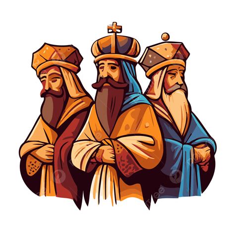 Los Tres Reyes Magos Png Dibujos Pegatina Clipart Tres Reyes Magos