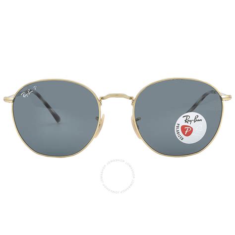 ray ban rob dark blue polarized round unisex sunglasses rb3772 001 3r 54 8056597625258 ray ban