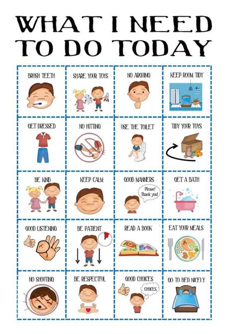 #tenframegame #cutandpaste #iteach prekactivities #tengame #dailyroutines #kidsactivitiy #preschool #playtimefelts. Boys Behaviour chart, Kid's Daily Planner, toddler routine ...