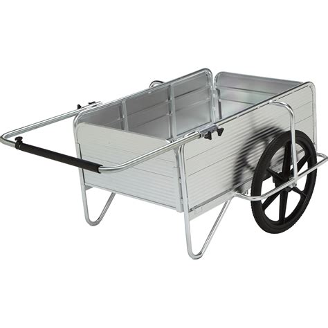 Strongway Aluminum Garden Cart — 330 Lb Capacity 572 Cu Ft 52inl