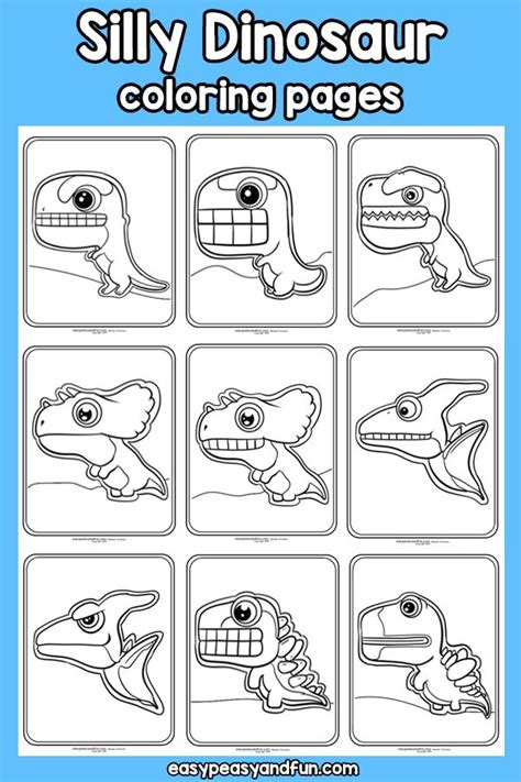 Click on any of the previews. Silly Dinosaur Coloring Pages - Easy Peasy and Fun ...