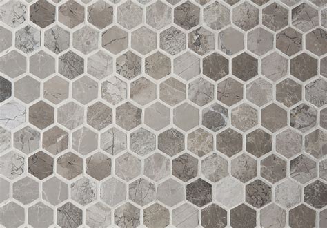 Perfect for use in any interior / exterior (residential or commercial) project (e.g. Anzer Grey Polished Marble Mosaic Tiles | Floors of Stone