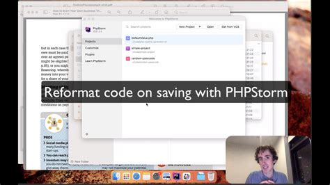 Reformat Your Code When Saving Files With Phpstorm 👌 Youtube