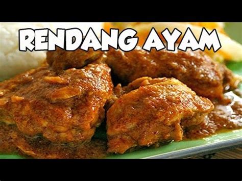 These days, beef is commonly used instead. Cara Membuat Rendang Ayam - YouTube