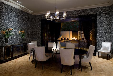 5 out of 5 stars. Hollywood Regency, Montecito - Contemporary - Dining Room ...