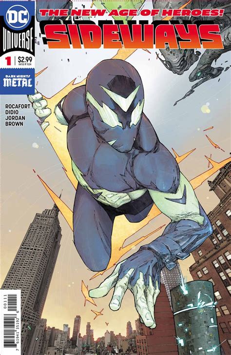 Sideways Conheça O Novo Super Herói Da Dc Comics Videogame Mais