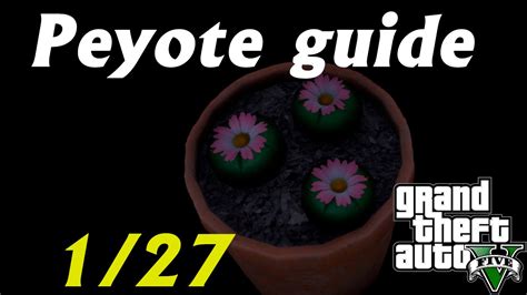 Gta V Ubicación Plantas De Peyote 127 Peyote Guide Gta V Youtube