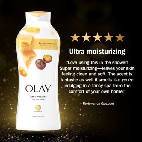 Olay Ultra Moisture Body Wash With Shea Butter 22 Fl Oz Fred Meyer