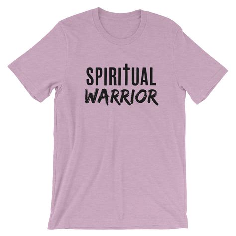 Spiritual Warrior Unisex T Shirt Faith Shirts