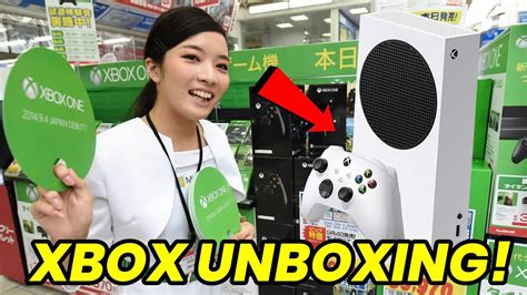 Xbox In Japan Xbox Series S Unboxing Youtube