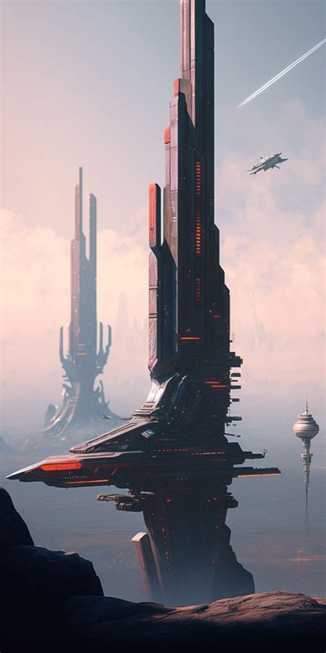 Pin By Zalomon Hebreo On Guardado Rápido Sci Fi Landscape Space Ship