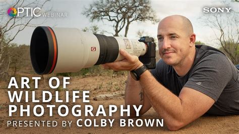 Art Of Wildlife Photography With Colby Brown Bhoptic 2022 Youtube