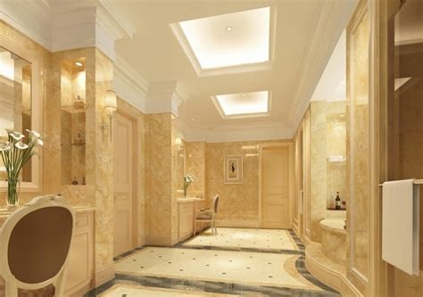 False ceilings can be called the best option for the bathroom. 50 Impressive bathroom ceiling design ideas - master ...