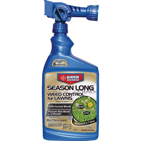 Bayer Advanced Season Long Weed Control For Lawns 24 Oz Ready To Use