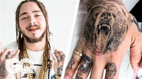 Share More Than Post Malone Hand Tattoos Latest In Cdgdbentre