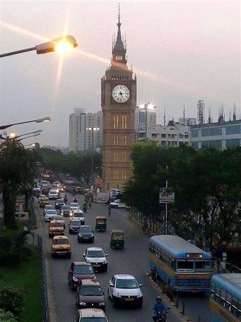 New Clock Tower On Vip Road At Lake Town Kolkata