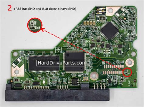 ( you may need to switch eeprom on board with old one ). Western Digital PCB Board 2060-771640-003 REV A / P1 / P2 ...