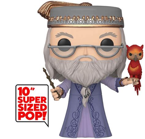 Super Sized Funko Pop Harry Potter Albus Dumbledore With Fawkes