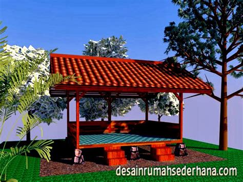 Jual rumah kayu, desain gambar rumah kayu, rumah kayu 3 dimensi, design rumah. Gambar Rumah Makan Saung - Rumah Zee