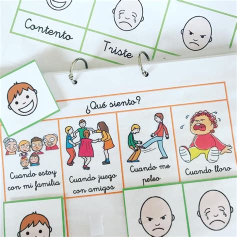 Trabajamos Las Emociones En 1 Ed Infantil Con Materiales Adaptados En