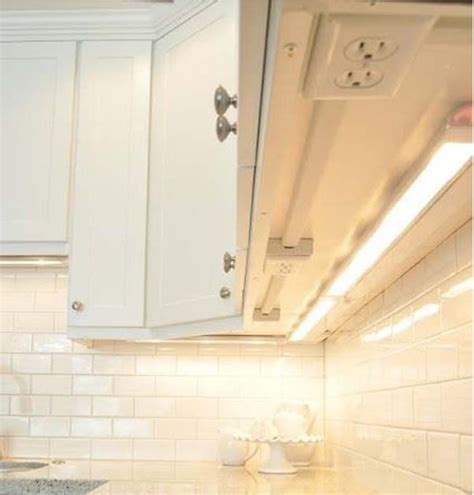 Wiring for under cabinet kitchen outlets. Outlets on the underside of cabinets | Kitchen outlets ...