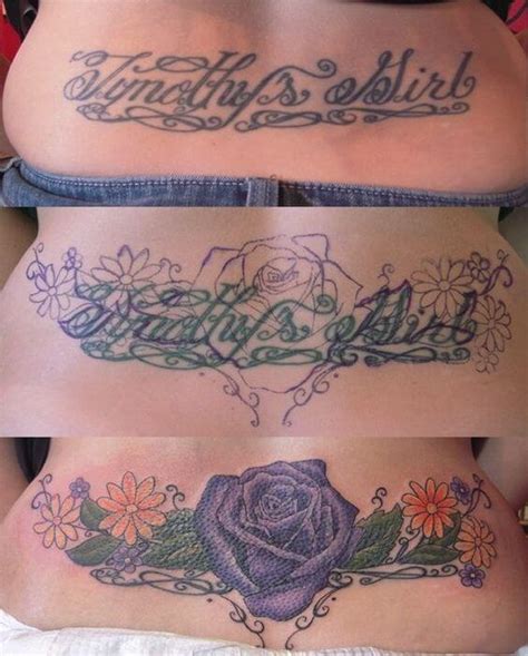 19 Best Lower Back Tattoo Cover Ups Design Ideas