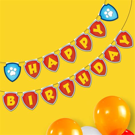Maybe you would like to learn more about one of these? PAW Patrol Birthday Banner | Nickelodeon Parents
