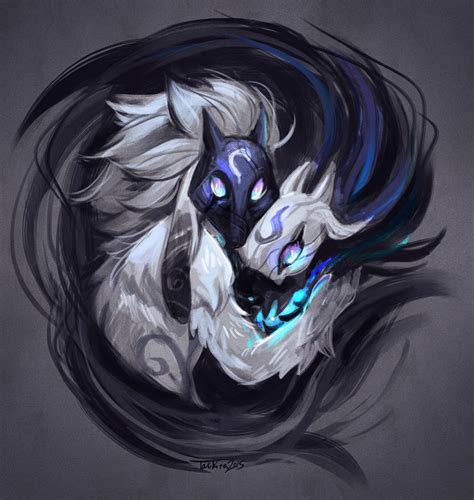 Kindred league of legends, lamb and wolf | Dibujos, Obras ... The anime you love for free and in hd.