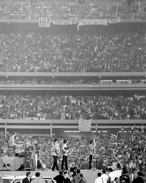#beatlesedit #john lennon #the beatles #shea stadium #1964 #sweaty boii #filed under: The Beatles At Shea Stadium, Our Mets Photograph by New ...
