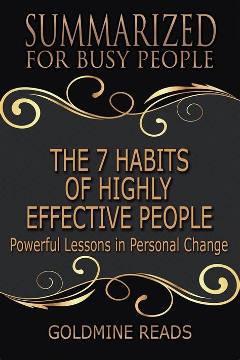 The 7 Habits of Highly Effective People - Summarized for ...