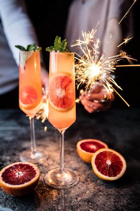 Blood Orange Champagne Mule Half Baked Harvest