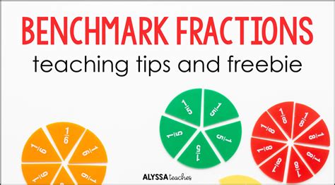 Using Benchmark Fractions To Compare Fractions Alyssa Teaches