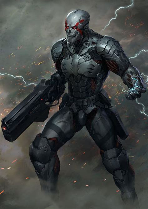 Armor By Warthawijit On Deviantart Cyborgs Soldier Sci Fi Concept