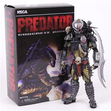 Neca Predator Concrete Jungle Pvc Action Figure Collectible Model Toy