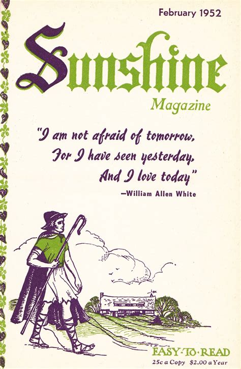 Nostalgic Rambler Sunshine Magazine From The House Of Sunshine