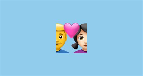 👨‍ ️‍👩🏻 연인 남자 피부톤 없음 여자 하얀 피부 Emoji On Apple Ios 164