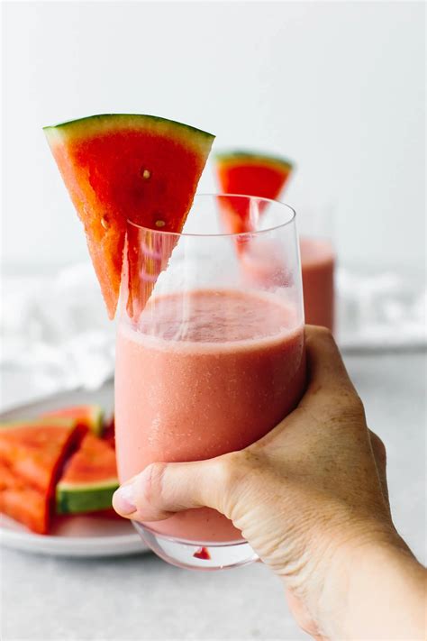 Watermelon Smoothie Downshiftology