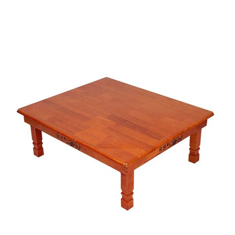 Wood Furniture Korean Dining Table Folding Leg Rectangle 9080cm Home