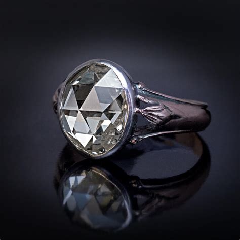 Antique 250 Ct Rose Cut Diamond Ring Ref 778456 Antique Jewelry