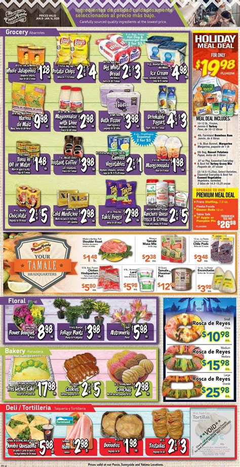 Tucked away amidst the freeway overpass and a commercial district, food co in san francisco is a find. Fiesta Foods SuperMarkets Current weekly ad 01/08 - 01/14 ...